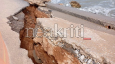 «Βομβαρδισμένο τοπίο» το παραλιακό μέτωπο στον Δήμο Χερσονήσου
