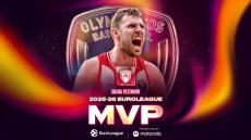 Ο Σάσα Βεζένκοβ MVP της Euroleague, κατακτά για δεύτερη χρονιά το βραβείο του κορυφαίου
