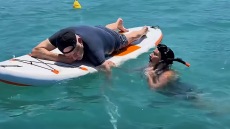 H υποβρύχια... έφοδος της Άλκηστις Πρωτοψάλτη στον Νίκο Πορτοκάλογλου: «Είσαι έτοιμος για την απόβαση;», δείτε βίντεο