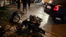Ηλικιωμένος οδηγός μπήκε ανάποδα σε μονόδρομο στη Ναύπακτο και πήρε σβάρνα ό,τι βρήκε μπροστά του
