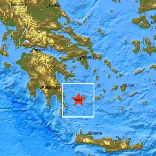 Ισχυρή σεισμική δόνηση 5,7 Ρίχτερ ταρακούνησε τη μισή Ελλάδα