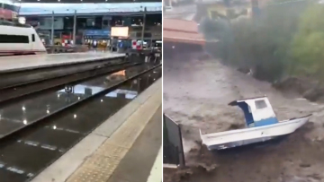 Νέος συναγερμός στην Ισπανία με πλημμύρες σε Μάλαγα και νότια Ταραγόνα – Πλημμύρες και στη Σικελία