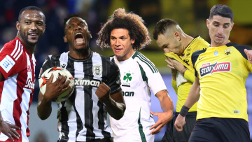 Super League 1: Στην κορυφή ο Ολυμπιακός, 4-1 την ΑΕΚ - Στο -1 ο ΠΑΟΚ, στο -2 ο Παναθηναϊκός