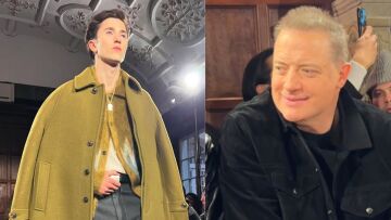 Μπρένταν Φρέιζερ: Ο γιος του περπάτησε στην Εβδομάδα Μόδας Νέας Υόρκης - Η αντίδραση του ηθοποιού