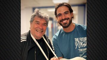 Άρης Μουγκοπέτρος: Η τυχαία συνάντηση με τον Πάνο Μιχαλόπουλο στο νοσοκομείο – «Περαστικά και στους δυο μας», έγραψε