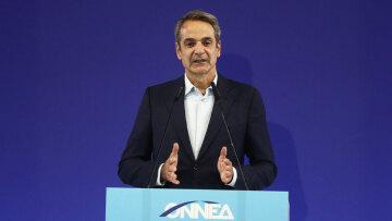 Μητσοτάκης: Μόνο η ΝΔ εγγυάται ότι θα πάμε μπροστά - Η χώρα δεν αντιμετωπίζεται πλέον ως μαύρο πρόβατο