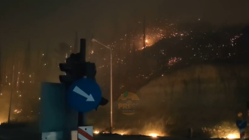 Φωτιά στην Αχαΐα: Η κλειστή Ολυμπία Οδός, περικυκλωμένη από φλόγες - Δείτε βίντεο