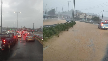 Κακοκαιρία στην Ηγουμενίτσα: Κλειστός ο δρόμος προς Πλαταριά από την ισχυρή βροχόπτωση, δείτε βίντεο
