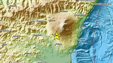 Σεισμός 4,5 Ρίχτερ στην Κατάνια της Σικελίας 
