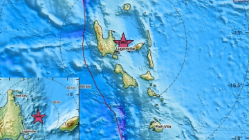 Σεισμός 7,3 Ρίχτερ στο Βανουάτου
