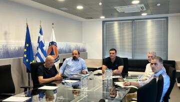 Κακοκαιρία «Petar»: Σύσκεψη στο Υπουργείο Κλιματικής Κρίσης και Πολιτικής Προστασίας