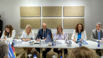 ΔΕΘ: Συνάντηση Θεοδωρικάκου με τον Γερμανό αντικαγκελάριο Χάμπεκ για περαιτέρω ενίσχυση οικονομικών σχέσεων