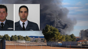 Ισπανία: Ποιοι είναι οι δύο Έλληνες πιλότοι που σκοτώθηκαν από τη συντριβή του F-16