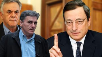 «Κλειστά χαρτιά» από Ντράγκι - Δραγασάκη για το πρόβλημα της ρευστότητας