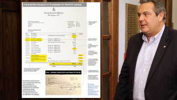 "Λιτός βίος" για το λαό, $1.400 τη βραδιά στην σουίτα για τον Καμμένο