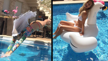 Μπαρ Ρεφαέλι: Παντρεύεται σήμερα και βουτάει στην πισίνα με το πέπλο 