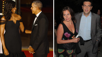 Όταν ο Αλέξης και η Μπέτυ γνώρισαν τον Μπαράκ και τη Μισέλ...