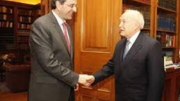 Συνάντηση Παπούλια-Σαμαρά