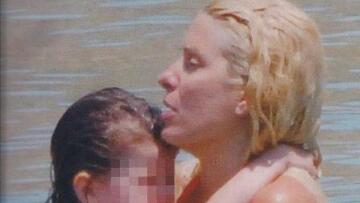 Ελένη Μενεγάκη: Οι βουτιές στην Κάρυστο