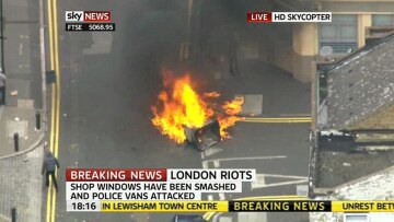 Τρίτη νύχτα ταραχών στο Λονδίνο