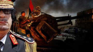 Θέλει να πνίξει στο αίμα τη Λιβύη ο Καντάφι 