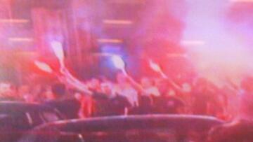 Πανηγυρισμοί από μέλη της Χρυσής Αυγής στην Θεσσαλονίκη 