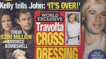 Εφημερίδα δημοσιεύει φωτογραφίες του Travolta... ως γυναίκα!