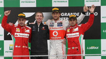 GP Βραζιλίας: Νίκη Μπάτον, 2ος ο Αλόνσο, πρωταθλητής ο Φέτελ!