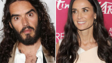 Η Demi Moore τα έχει με τον Russell Brand! 