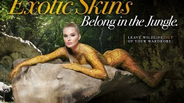 Γυμνή η Helen Flanagan για χάρη της PETA