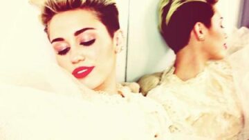 H Miley Cyrus ποζάρει με νυφικό!