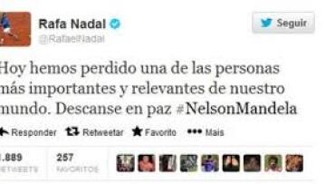 Ο Ναδάλ «πέθανε» τον Μαντέλα!