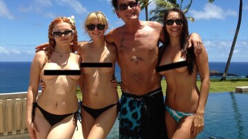 Οι τοπλες «άγγελοι» του Charlie Sheen