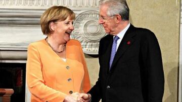 Βελτιώσεις για την Ευρώπη περιμένει από τη Μέρκελ ο Μ. Μόντι