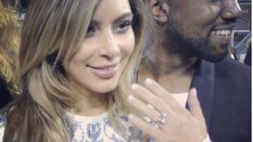 «Βγάζει» μάτι το δαχτυλίδι αρραβώνα της Kim Kardashian