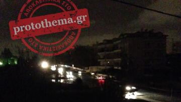 Προβλήματα στην Αττική από την κακοκαιρία