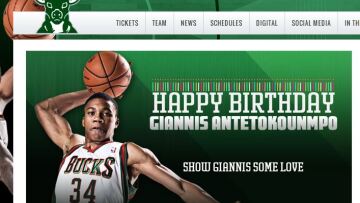 Bucks: Πείτε χρόνια πολλά στον Αντετοκούνμπο