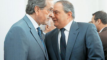 Τι συζήτησαν σε τετ-α-τετ Σαμαράς - Καραμανλής 