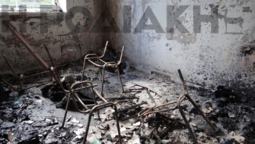 Ρόδος: Εμπρησμοί στα γραφεία του ΠΑΣΟΚ και της Χρυσής Αυγής