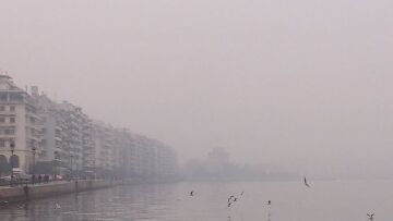 Σε μέτρια επίπεδα η αιθαλομίχλη στη Θεσσαλονίκη