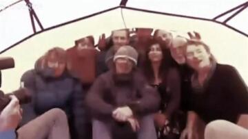 Βίντεο: Οι εγκλωβισμένοι στην Ανταρκτική γιορτάζουν την έλευση του 2014 