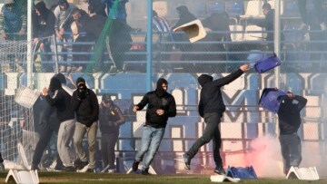 Επεισόδια στο Αιγάλεω, στον αγώνα με την ΑΕΚ