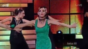 Βίντεο: Η εντυπωσιακή «ρόδα» της Βίκυς Χατζηβασιλείου