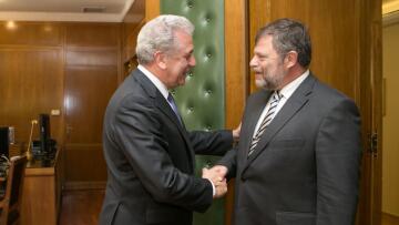 Τον Βόλφγκανγκ Ντολτ είδε σήμερα ο Αβραμόπουλος 