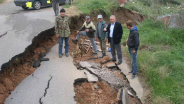 Μεσσηνία: Σοβαρές ζημιές σε δρόμους εξαιτίας της κακοκαιρίας