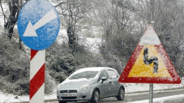 Με αλυσίδες η πρόσβαση στο Καϊμακτσαλάν