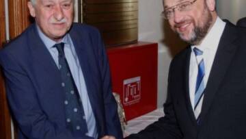 Κουβέλης και Σουλτς συμφώνησαν για το αδιέξοδο των πολιτικών λιτότητας