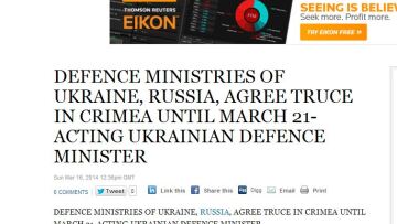 Ρωσία-Ουκρανία συμφώνησαν σε ανακωχή στην Κριμαία μέχρι τις 21 Μαρτίου
