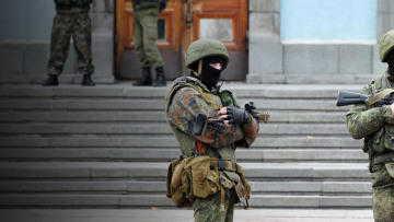 Δείτε πώς οι Ρώσοι κατέλαβαν την έδρα του Ουκρανικού πολεμικού ναυτικού 