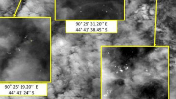 Malaysia Airlines: Αλλα 300 αντικείμενα στον ωκεανό (... που βλέπει μόνο ο δορυφόρος)